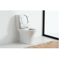 Унитаз-компакт безободковый с сиденьем микролифт Orange С01-000W