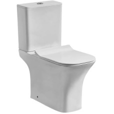 Унитаз-компакт безободковый с сиденьем микролифт Orange C02-000W