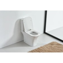 Унитаз-компакт безободковый с сиденьем микролифт Orange C02-000W