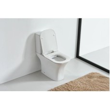 Унитаз-компакт безободковый с сиденьем микролифт Orange C02-000W