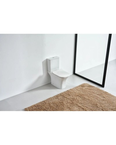 Унитаз-компакт безободковый с сиденьем микролифт Orange C02-000W