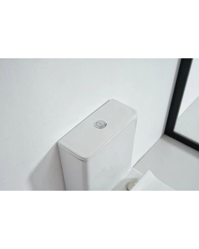 Унитаз-компакт безободковый с сиденьем микролифт Orange C02-000W