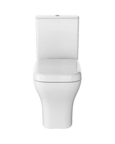 Унитаз компакт Vitra Polar Open-Back 9843B003-7201 с бачком и сиденьем Микролифт