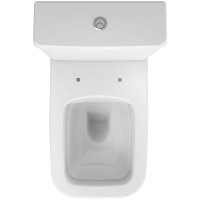 Унитаз компакт Vitra Polar Open-Back 9843B003-7201 с бачком и сиденьем Микролифт