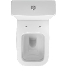 Унитаз компакт Vitra Polar Open-Back 9843B003-7201 с бачком и сиденьем Микролифт