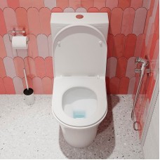 Унитаз компакт Iddis Stone STNRDSEi24 с бачком и сиденьем Микролифт