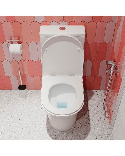 Унитаз компакт Iddis Stone STNRDSEi24 с бачком и сиденьем Микролифт