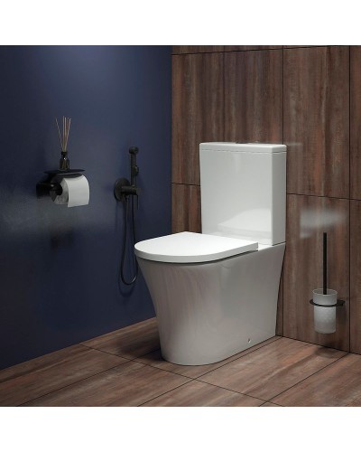Унитаз компакт Iddis Stone STNRDSEi24 с бачком и сиденьем Микролифт