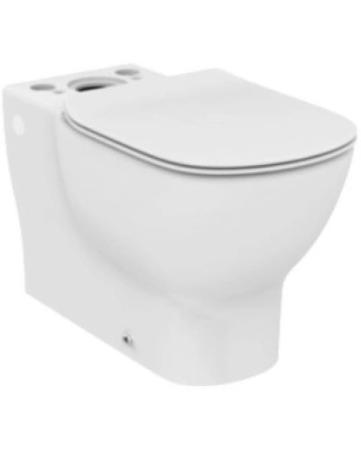 Унитаз-компакт безободковый с сиденьем микролифт Ideal Standard Tesi T0082V1