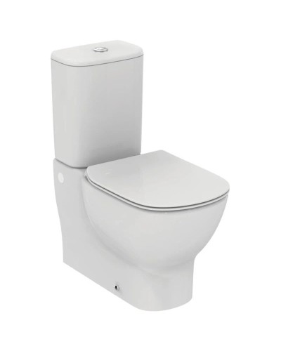 Унитаз-компакт безободковый с сиденьем микролифт Ideal Standard Tesi T0082V1