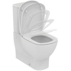 Унитаз-компакт безободковый с сиденьем микролифт Ideal Standard Tesi T0082V1