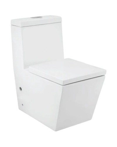 Унитаз-компакт с сиденьем микролифт Jaquar Kubix KUS-WHT-35851S300UF