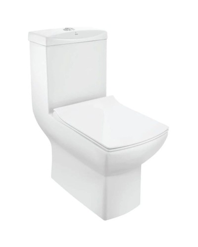 Унитаз-компакт с сиденьем микролифт Jaquar Lyric LYS-WHT-38851P180UFSM