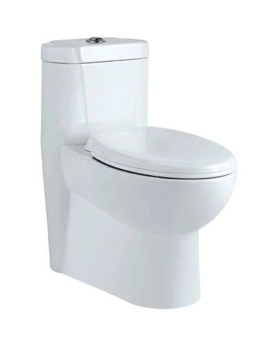 Унитаз-компакт с сиденьем микролифт Jaquar Solo SLS-WHT-6851P180PP