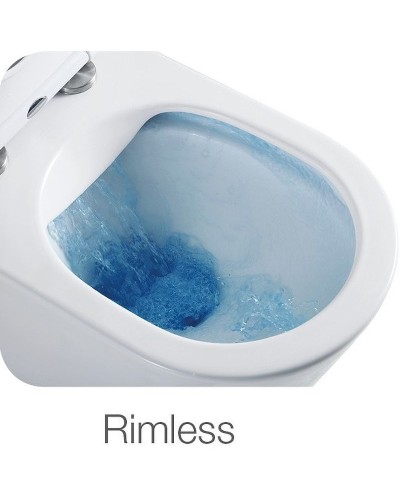 Унитаз компакт WeltWasser Zinnbach 001 GL-WT 10000009967 Белый глянец с бачком и сиденьем Микролифт