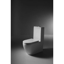 Унитаз-компакт с сиденьем микролифт Bravat Gina C02005W-3-ENG