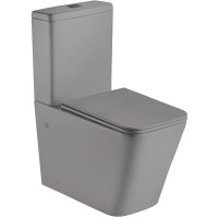 Унитаз-компакт безободковый с сиденьем микролифт WeltWasser Gelbach 001MT-GR