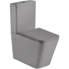 Унитаз-компакт безободковый с сиденьем микролифт WeltWasser Gelbach 001MT-GR