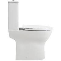 Унитаз компакт BelBagno Lounge BB045CPR/BB045/051SC без бачка с сиденьем Микролифт