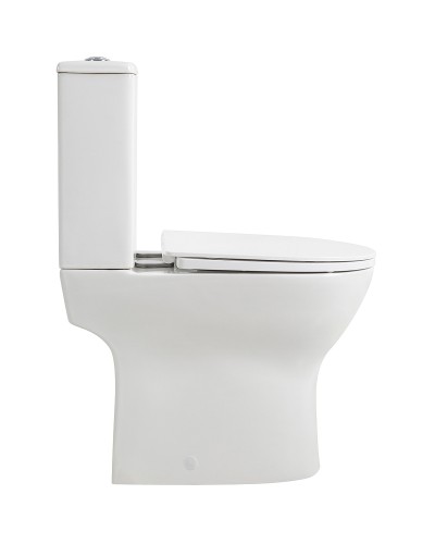 Унитаз компакт BelBagno Lounge BB045CPR/BB045/051SC без бачка с сиденьем Микролифт