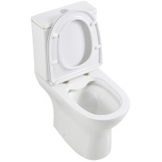 Унитаз компакт BelBagno Lounge BB045CPR/BB045/051SC без бачка с сиденьем Микролифт