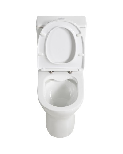 Унитаз компакт BelBagno Lounge BB045CPR/BB045/051SC без бачка с сиденьем Микролифт