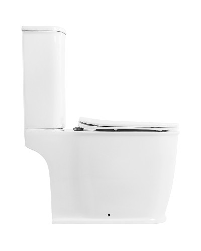 Унитаз компакт BelBagno Prado BB10150CP/BB10150SC без бачка с сиденьем Микролифт