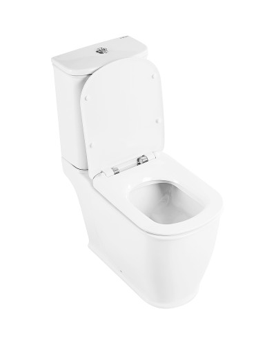 Унитаз компакт BelBagno Prado BB10150CP/BB10150SC без бачка с сиденьем Микролифт