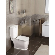 Унитаз компакт BelBagno Prado BB10150CP/BB10150SC без бачка с сиденьем Микролифт