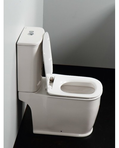 Унитаз компакт BelBagno Prado BB10150CP/BB10150SC без бачка с сиденьем Микролифт