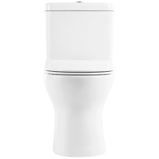 Унитаз компакт BelBagno Steam BB130CPR/BB130SC без бачка с сиденьем Микролифт