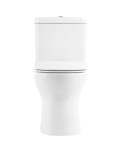 Унитаз компакт BelBagno Steam BB130CPR/BB130SC без бачка с сиденьем Микролифт