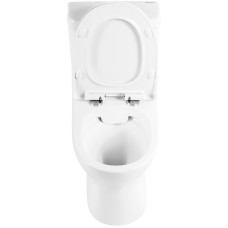 Унитаз компакт BelBagno Steam BB130CPR/BB130SC без бачка с сиденьем Микролифт