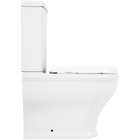 Унитаз компакт Cezares Giubileo CZR-165-CPR/CZR-6045-SC с бачком с сиденьем Микролифт