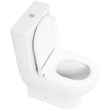 Унитаз компакт Cezares Giubileo CZR-165-CPR/CZR-6045-SC с бачком с сиденьем Микролифт