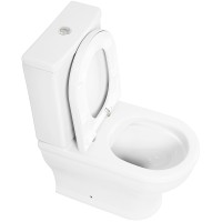 Унитаз компакт Cezares Giubileo CZR-165-CPR/CZR-6045-SC с бачком с сиденьем Микролифт