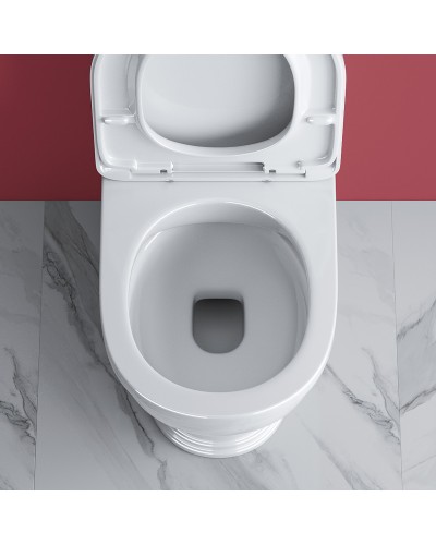 Унитаз компакт Cezares Giubileo CZR-165-CPR/CZR-6045-SC с бачком с сиденьем Микролифт