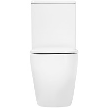 Унитаз компакт Cezares Stylus CZR-152-CPR/CZR-GN-SC без бачка с сиденьем Микролифт