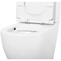 Унитаз компакт Cezares Stylus CZR-152-CPR/CZR-GN-SC без бачка с сиденьем Микролифт