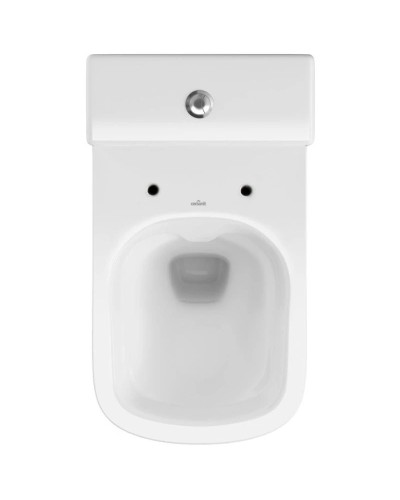 Унитаз-компакт безободковый с сиденьем микролифт Cersanit Colour KO-COL011-3/5-COn-DL-w