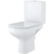 Унитаз-компакт безободковый с сиденьем микролифт Cersanit Colour KO-COL011-3/5-COn-DL-w
