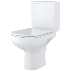 Унитаз-компакт безободковый с сиденьем микролифт Cersanit Colour KO-COL011-3/5-COn-DL-w