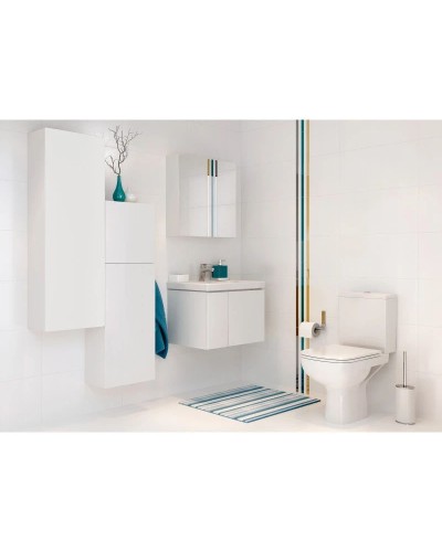 Унитаз-компакт безободковый с сиденьем микролифт Cersanit Colour KO-COL011-3/5-COn-DL-w