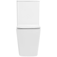 Унитаз компакт Abber Rechteck AC1210TMW Белый матовый с бачком и сиденьем Микролифт