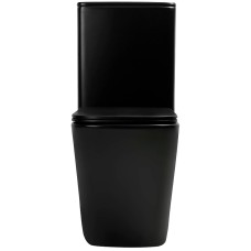 Унитаз компакт Abber Rechteck AC1210TMB Черный матовый с бачком и сиденьем Микролифт