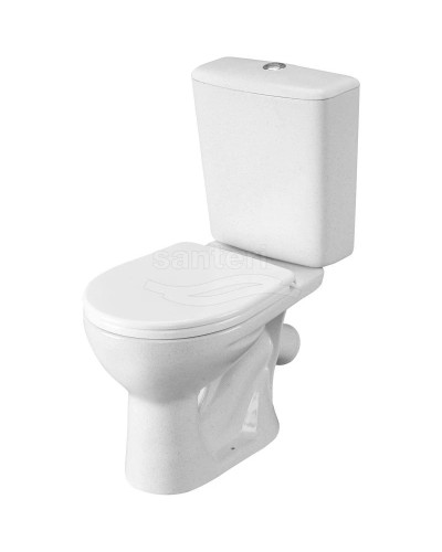 Унитаз-компакт с сиденьем Santeri Orion 1.P400.8.S01.00B.F (4607143311329)
