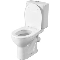 Унитаз-компакт с сиденьем Santeri Orion 1.P400.8.S01.00B.F (4607143311329)