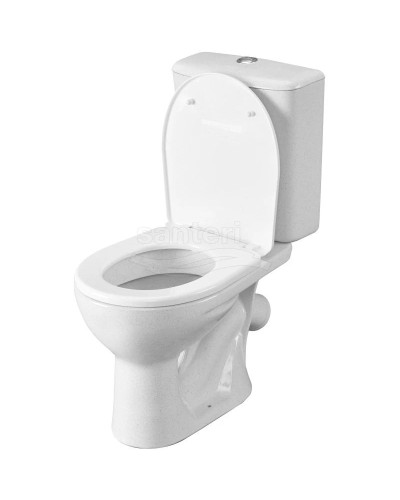 Унитаз-компакт с сиденьем Santeri Orion 1.P400.8.S01.00B.F (4607143311329)