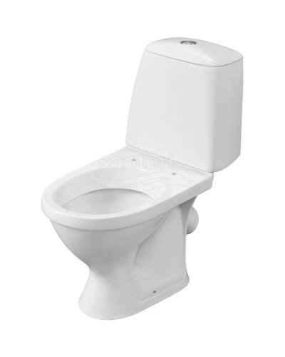 Унитаз-компакт с сиденьем микролифт Santeri Sonata Комфорт 1.P206.2.S00.00B.F (4640009670994)