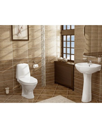 Унитаз-компакт с сиденьем микролифт Santeri Sonata Комфорт 1.P206.2.S00.00B.F (4640009670994)